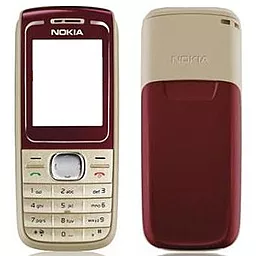 Корпус для Nokia 1650 з клавіатурою Red
