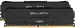 Оперативна пам'ять Crucial 32GB (2x16GB) DDR4 2666MHz Ballistix Black (BL2K16G26C16U4B)