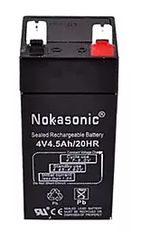 Акумуляторна батарея Nokasonic 4V 4.5Ah