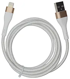 Кабель Monoko UC425 USB-A - Lightning 12w 2.4a 1m cable White