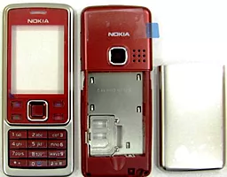Корпус Nokia 6300 с клавиатурой Red