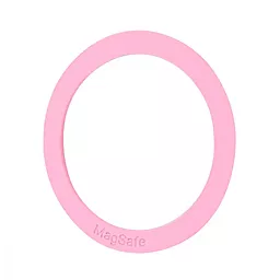 Кольцо магнитное Silicone MagSafe Pink