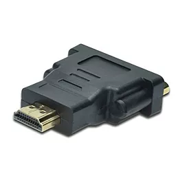 Видео переходник (адаптер) Digitus ASSMANN HDMI to DVI-I(24+5), (AK-330505-000-S( black - миниатюра 2