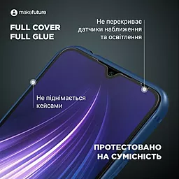 Защитное стекло MAKE для Samsung Galaxy A03 - миниатюра 5 Защитное стекло MAKE для Samsung Galaxy A03 - миниатюра 5