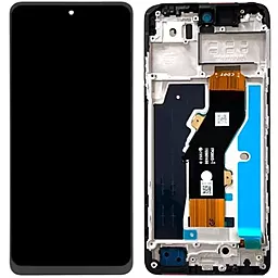 Дисплей Tecno Spark 20 (KJ5, KJ5n) с тачскрином и рамкой, Black - фото Дисплей Tecno Spark 20 (KJ5, KJ5n) с тачскрином и рамкой, Black