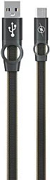 Кабель USB Gelius Pro Flexible 2 micro USB Cable Black (GP-UC07m)