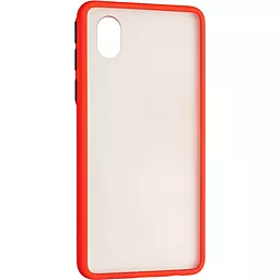 Чехол Gelius Bumper Mat Case Samsung A013 Galaxy A01 Core Red