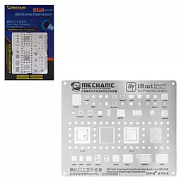 BGA трафарет (для реболлинга) Mechanic iSmt Series 05 для Apple iPhone XR / XS / XS Max - фото BGA трафарет (для реболлинга) Mechanic iSmt Series 05 для Apple iPhone XR / XS / XS Max