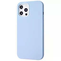 Чехол Wave Full Silicone Cover для Apple iPhone 12 Pro Max Sky Blue