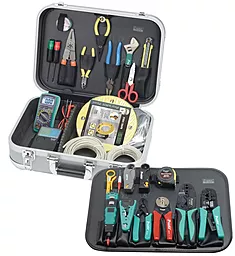 Набор инструментов для телекоммуникационных сетей Pro'sKit PK-4018 - фото Набор инструментов для телекоммуникационных сетей Pro'sKit PK-4018