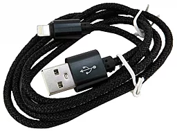 Кабель Walker C520 USB-A - Lightning 12w 2.4a 1м cable Black - фото Кабель Walker C520 USB-A - Lightning 12w 2.4a 1м cable Black