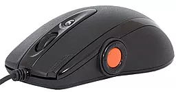 Компьютерная мышка A4Tech F6 USB Black - фото Компьютерная мышка A4Tech F6 USB Black