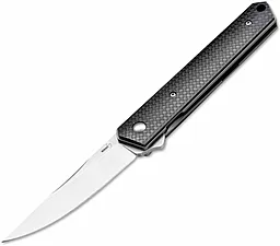 Нож Boker Plus Kwaiken Flipper (02BO800) Carbon - фото Нож Boker Plus Kwaiken Flipper (02BO800) Carbon