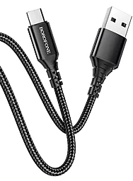 Кабель Borofone BX54 USB-A - micro USB 12w 2.4a 1м cable Black