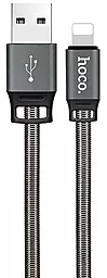 USB Кабель Hoco U27 Lightning Metal Gray