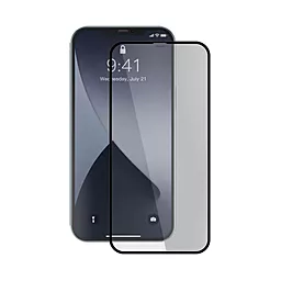 Захисне скло Baseus Full-screen Curved Glass 2 in 1 Apple iPhone 12, iPhone 12 Pro Black (SGAPIPH61PKA01)