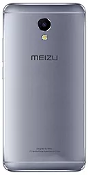 Задняя крышка корпуса Meizu M5 Note (M621) со стеклом камеры Original  Gray