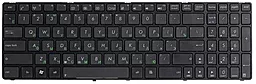 Клавіатура для ноутбуку Asus K50 K51 K60 K61 K70 F52 P50 X5 OEM чорна