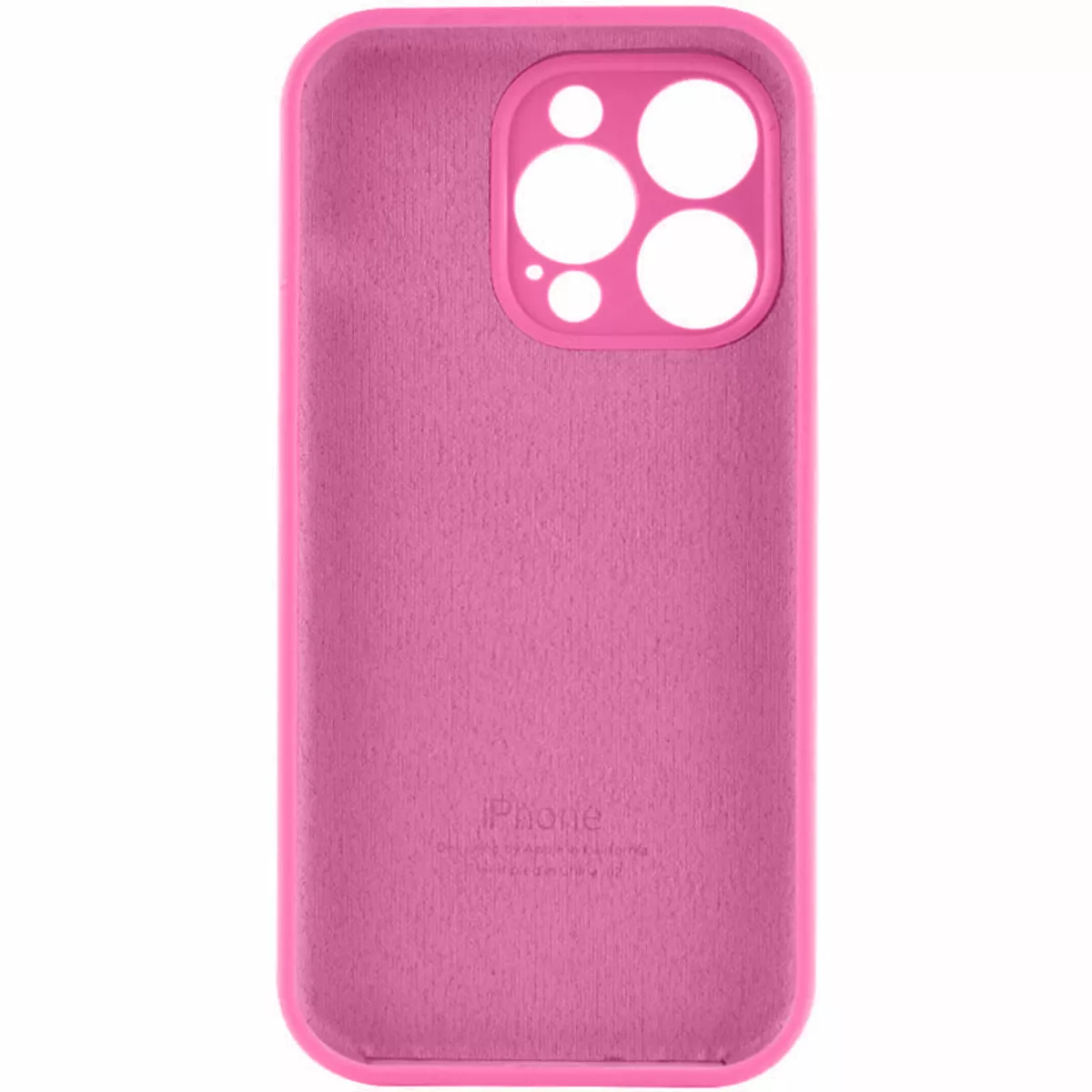 Чехол Silicone Case Full Camera для Apple IPhone 14 Pro Dragon Fruit - фото 2