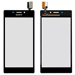 Сенсор (тачскрин) Sony Xperia M2 Dual D2302, D2303, D2305, D2306 Black - фото Сенсор (тачскрин) Sony Xperia M2 Dual D2302, D2303, D2305, D2306 Black