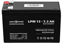 Аккумуляторная батарея Logicpower LPM 12V 7.2 Ah AGM (LP3863)