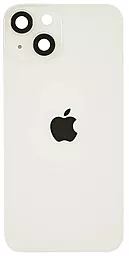 Задняя крышка корпуса Apple iPhone 14 Plus с корпусной рамкой и беспроводной зарядкой (без шлейфа), Original Starlight - фото Задняя крышка корпуса Apple iPhone 14 Plus с корпусной рамкой и беспроводной зарядкой (без шлейфа), Original Starlight