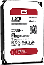 Жорсткий диск Western Digital 8TB (WD80EFZX) Red - фото Жорсткий диск Western Digital 8TB (WD80EFZX) Red