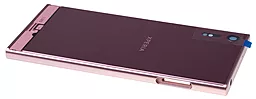 Задня кришка корпусу Sony Xperia XZ F8331 / F8332 зі склом камери Original Pink - мініатюра 2