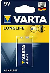 Батарейки Varta 6LR61 Longlife (04122101411) 1шт