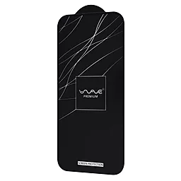 Защитное стекло Wave Premium для Apple iPhone 13, 13 Pro,14  Black