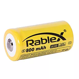 Акумулятор Rablex 16340 800mAh 3.7V Li-ion (56319664) 3.7 V