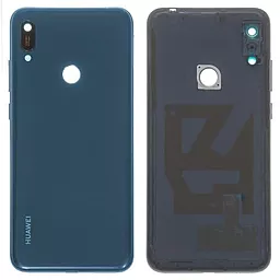 Задняя крышка корпуса Huawei Y6 2019 / Y6 Prime 2019 со стеклом камеры  Blue