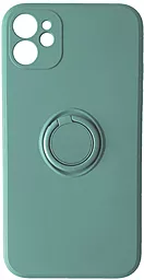 Чохол 1TOUCH Ring Color Case для Apple iPhone 12 Light Cyan