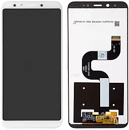 Дисплей Xiaomi Mi A2, Mi6X с тачскрином, White