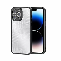 Чехол Dux Ducis Aimo для Apple IPhone 15 Pro Black - фото Чехол Dux Ducis Aimo для Apple IPhone 15 Pro Black