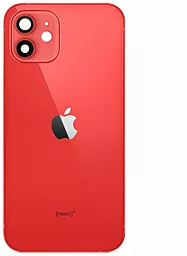 Задняя крышка корпуса Apple iPhone 12 со стеклом камеры Red