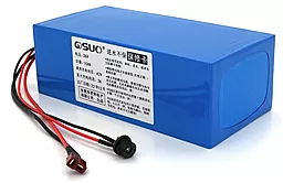 Акумуляторна батарея QiSuo QS-3615 36V 15A з елементами Li-ion 18650 DC: 5.5x2.1 T-2HQ