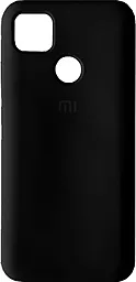 Чехол Silicone Case Full для Xiaomi Redmi 9C, Redmi 10A Black - фото Чехол Silicone Case Full для Xiaomi Redmi 9C, Redmi 10A Black