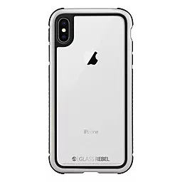 Чехол SwitchEasy Glass Rebel Case For iPhone XS Max Metal Silver (GS-103-46-173-96)