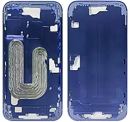 Рамка корпуса Apple iPhone 16 Plus EU version, Original Ultramarine - фото Рамка корпуса Apple iPhone 16 Plus EU version, Original Ultramarine