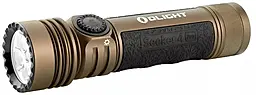 Фонарик аккумуляторный Olight Seeker 4 Pro CW Desert Tan - фото Фонарик аккумуляторный Olight Seeker 4 Pro CW Desert Tan