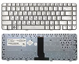 Клавіатура для ноутбуку HP Pavilion DV3000 DV3500 срібляста