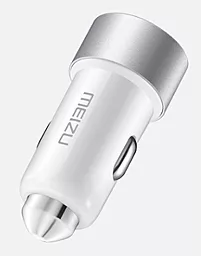 Автомобільний зарядний пристрій Meizu Dual Port USB Car Charger (17W) Grey - мініатюра 2