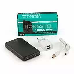 Повербанк Honestel CD15 10000mAh Black - миниатюра 6 Повербанк Honestel CD15 10000mAh Black - миниатюра 6