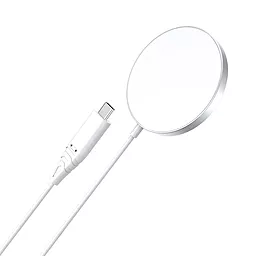 Бездротовий (індукційний) зарядний пристрій Choetech 15w wireless charger white (T518-F) - фото Бездротовий (індукційний) зарядний пристрій Choetech 15w wireless charger white (T518-F)