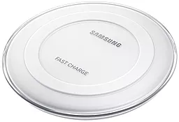 Бездротовий (індукційний) зарядний пристрій швидкої QI зарядки Samsung Fast Charging Pad Galaxy S6 edge + G928/Note 5 White