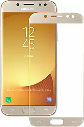 Захисне скло Mocolo 2.5D Full Cover Tempered Glass Samsung J530 Galaxy J5 2017 Gold