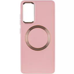 Чехол Epik Bonbon Metal Style with MagSafe для Samsung Galaxy S23 FE Light Pink