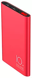 Повербанк Solove A9s 10000mAh Red - фото Повербанк Solove A9s 10000mAh Red