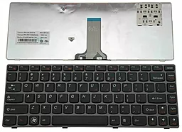 Клавіатура для ноутбуку Lenovo G40-30 G40-45 G40-70 Z40-70 Z40-75 Flex 2-14 frame підсвітка клавіш чорна